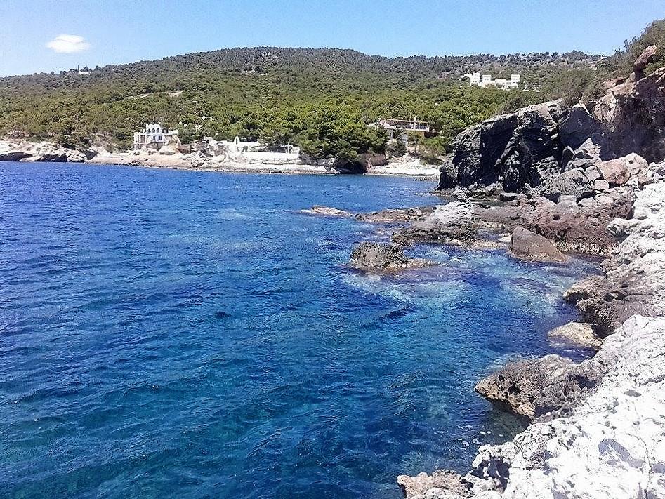 Kavos Bay Seafront Hotel Agia Marina  Buitenkant foto