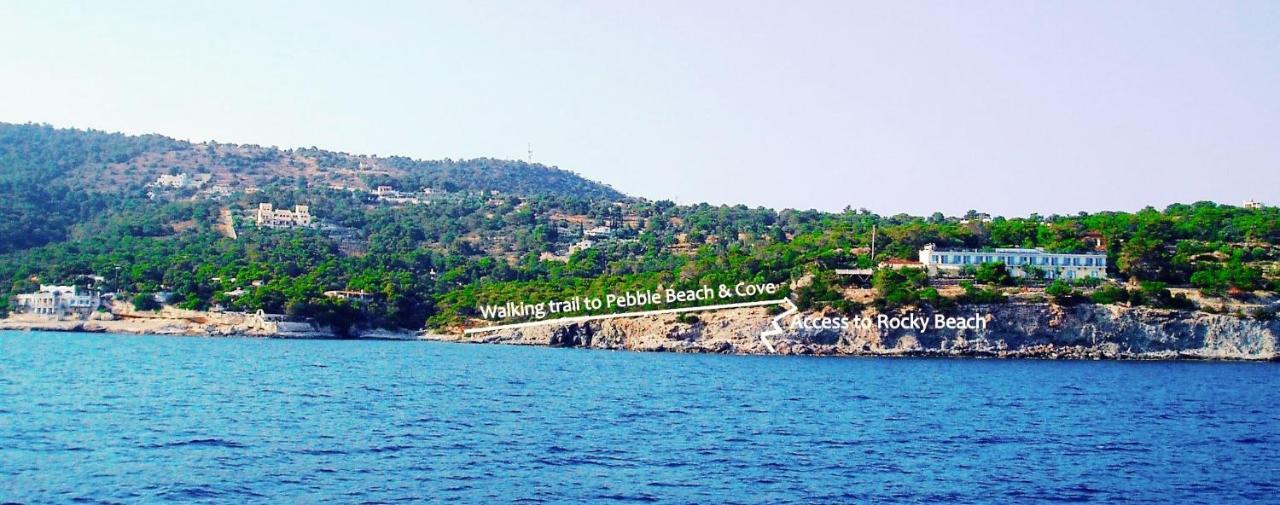 Kavos Bay Seafront Hotel Agia Marina  Buitenkant foto