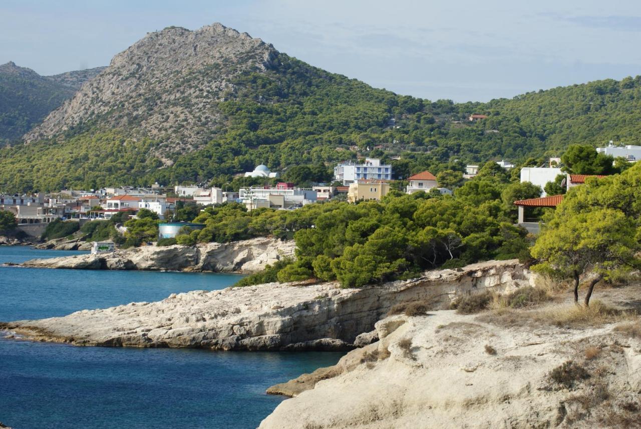 Kavos Bay Seafront Hotel Agia Marina  Buitenkant foto